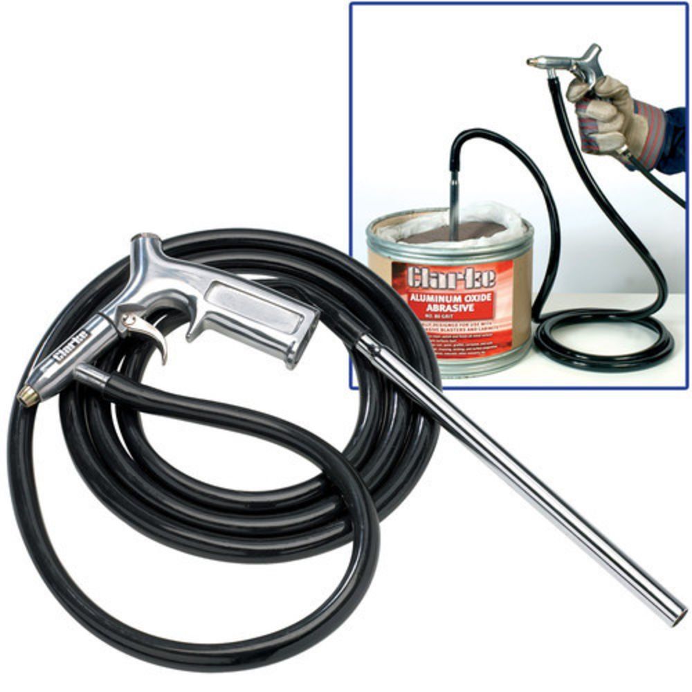 Clarke 5091103 Sb4 Sandblast Kit & Pick-Up Hose - Image 1
