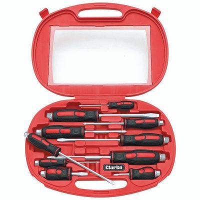 Clarke 1700522 Pro122 10 Piece Pro Screwdriver Set - Thumbnail 2