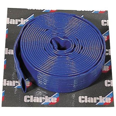 Clarke Clarke 10m x 1½" Diameter Layflat Hose