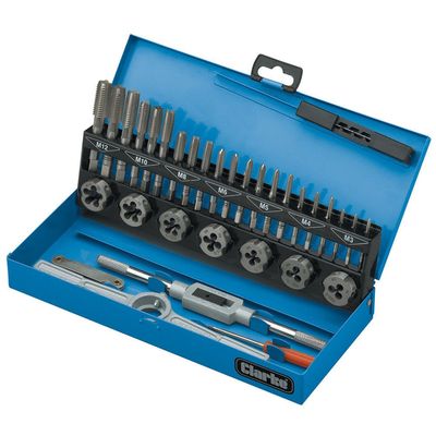Clarke Clarke CHT527 32 piece Metric HSS Tap & Die Set