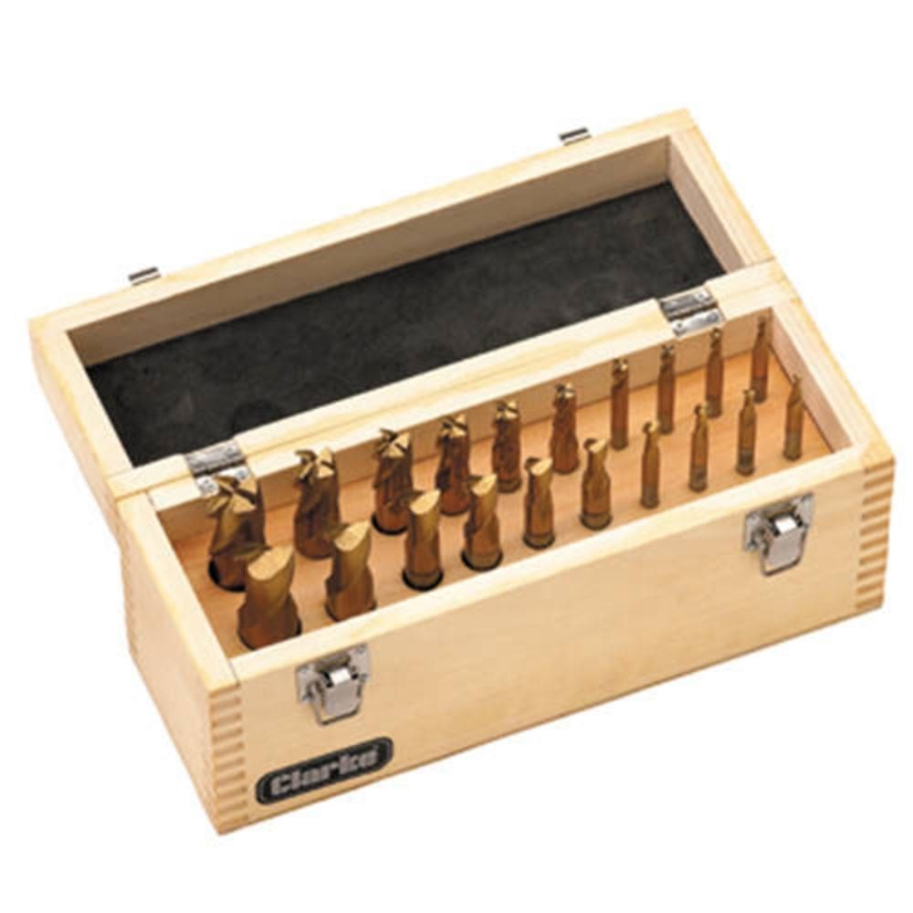 Clarke Clarke ET163 - 20 piece HSS End Mill & Slot Drill Set - Image 1