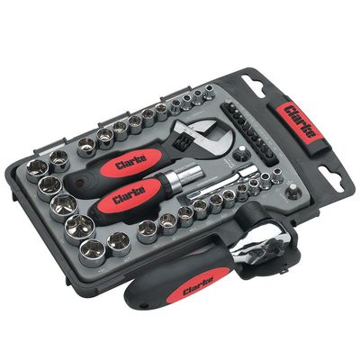 Clarke Clarke CHT533 45 piece 'Stubby' Wrench Set