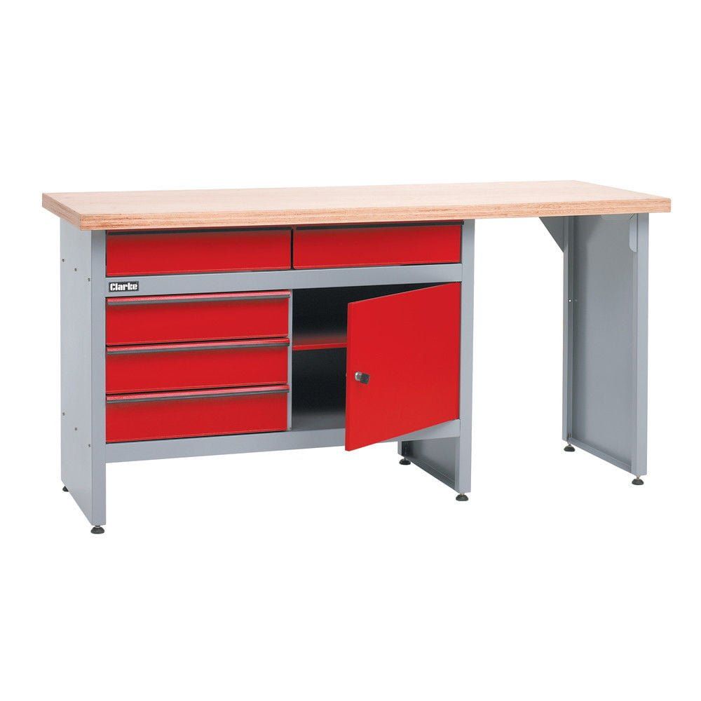 Clarke Clarke CWB1700P 5 Drawer Workbench - Image 1