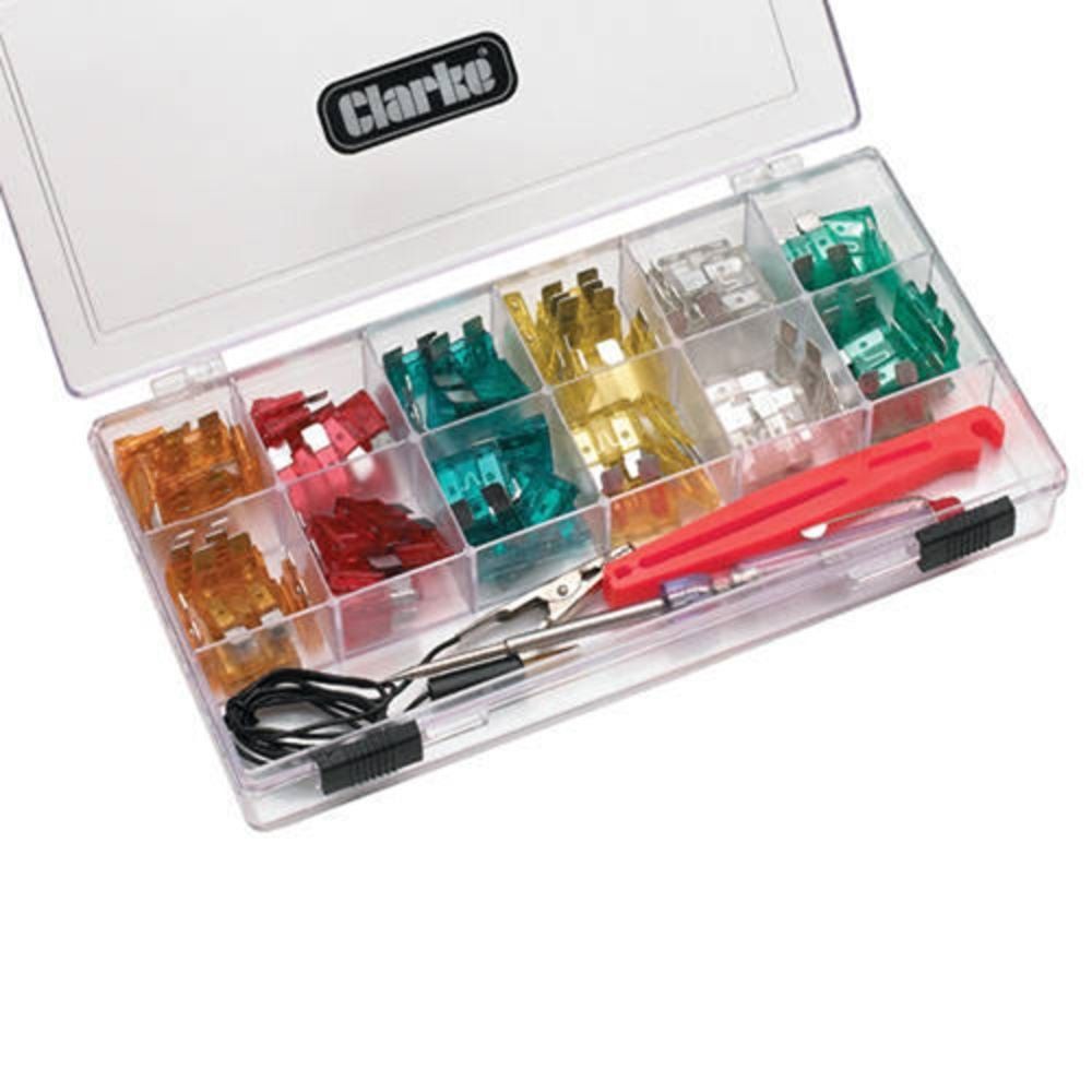 Clarke Clarke 93 piece Circuit Tester and Car Fuse Kit - CHT570 - Image 1