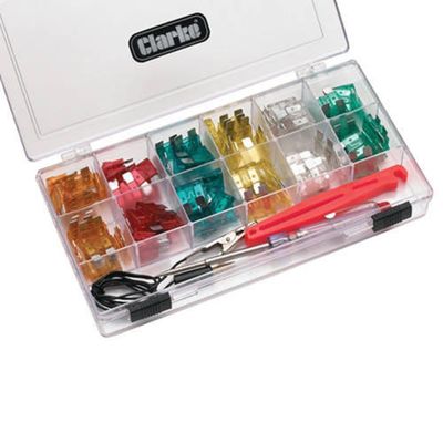 Clarke Clarke 93 piece Circuit Tester and Car Fuse Kit - CHT570