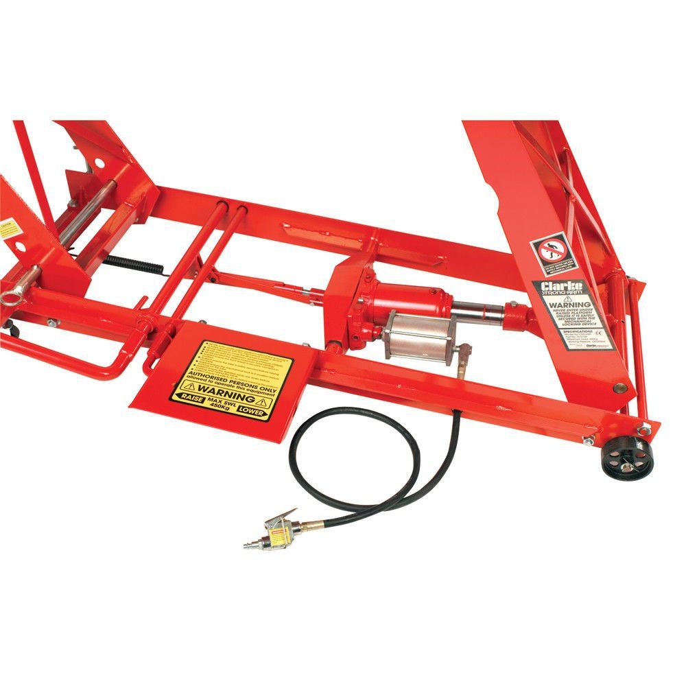 Clarke Clarke CML3 Air & Foot Pedal Operated Hydraulic Lift - Image 1