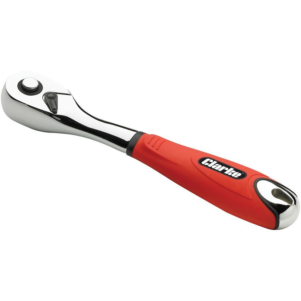 Clarke PRO131 3/8" Pro Ratchet (Polished Chrome) - Image 1