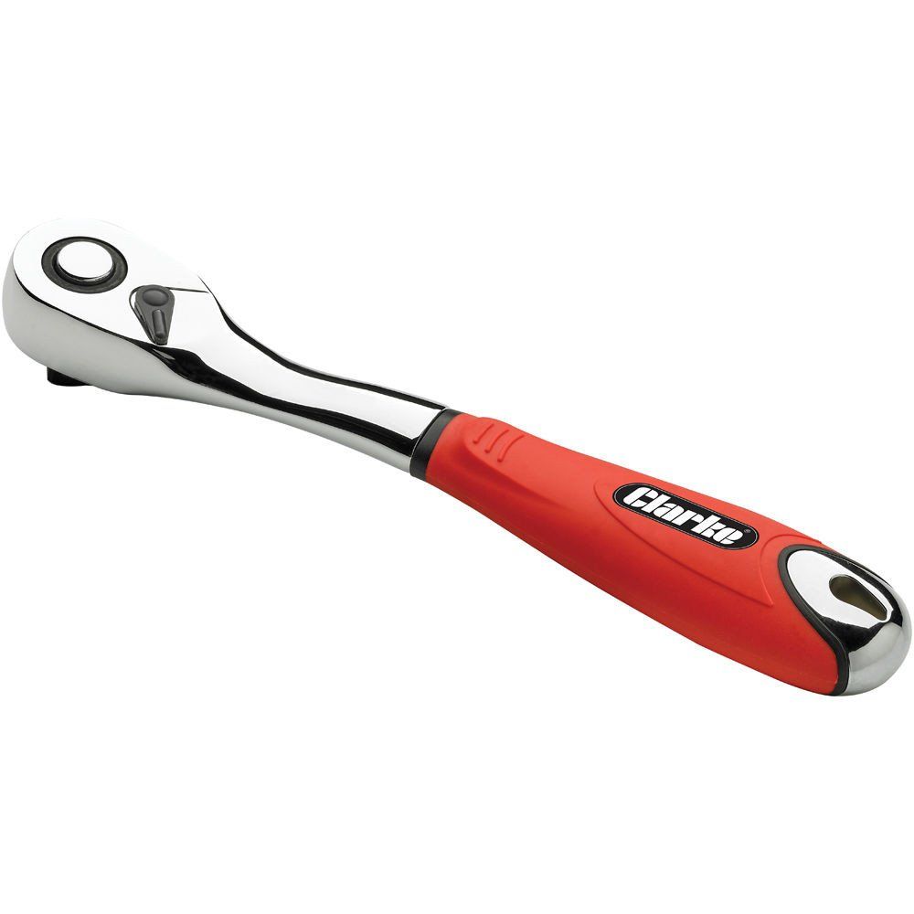 Clarke 1700532 Pro132 1/2 Pro Ratchet (Polished Chrome) - Image 1