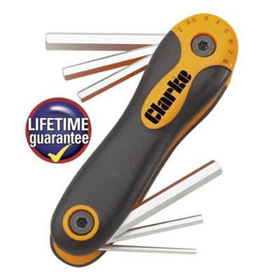 Clarke Clarke PRO140 8 piece Hex Key Set