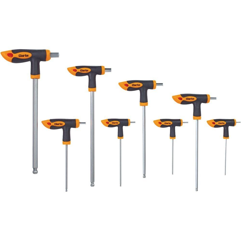 Clarke 1700539 Pro139 16 Piece Metric Hex & Torx Key Set - Image 1