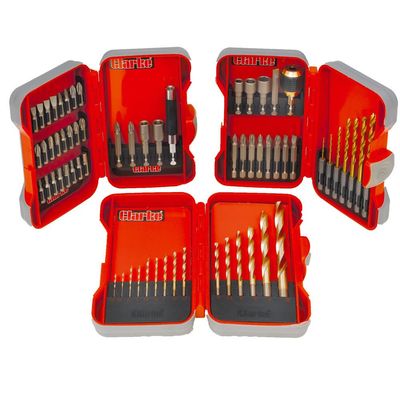Clarke 1700544 Pro144 64 Piece Drill And Driver Bit Set