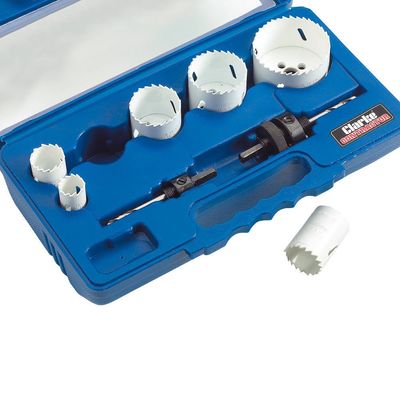 Clarke Clarke CHT576 - 6 piece Plumbers Hole Saw Set