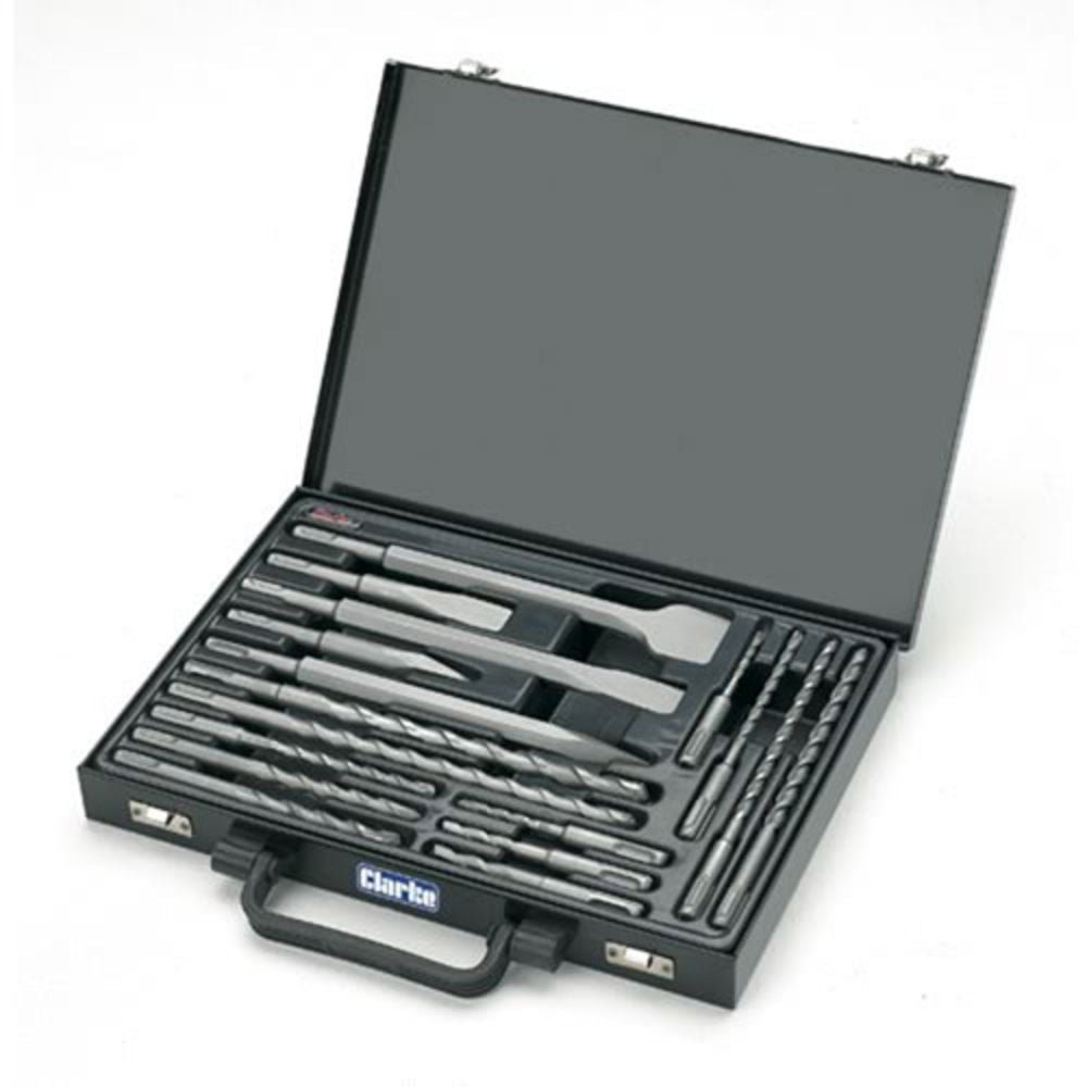 Clarke Clarke CHT579 - 17 piece SDS+ Drill Bit & Chisel Set - Image 1
