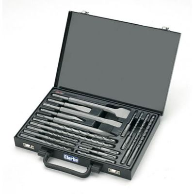 Clarke Clarke CHT579 - 17 piece SDS+ Drill Bit & Chisel Set