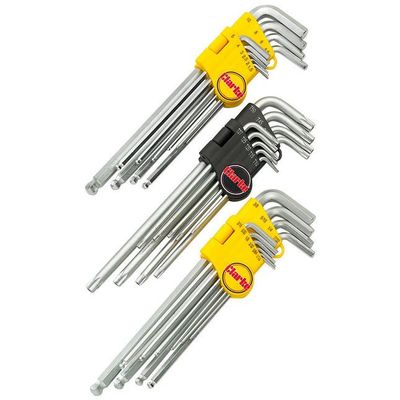 Clarke 1700538 Pro138 29Pce Extra Long Hex & Torx Key Set - Thumbnail 2