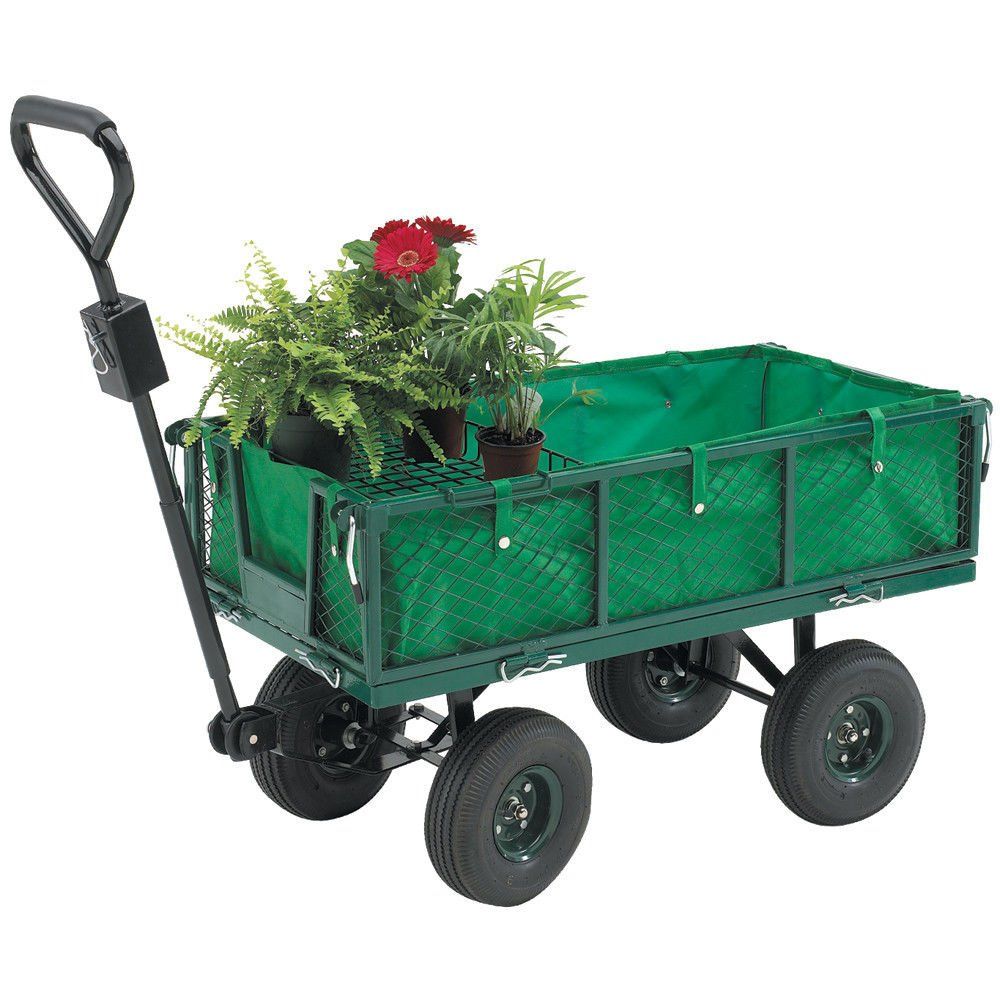 Clarke Clarke GT-3 Towable Garden Trolley With Removable Liner - Image 1