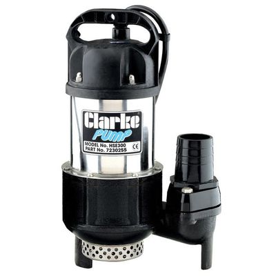 Clarke 7230255 Hse300 2 H/Duty Submersible Water Pump (240V)