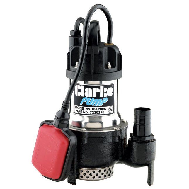 Clarke 7230270 Hse200A 1 1/2 H/Duty Submersible Water Pump (240V) - Image 1