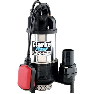 Clarke 7230280 Hse360A 50Mm Submersible Water Pump With Float Switch (240V)