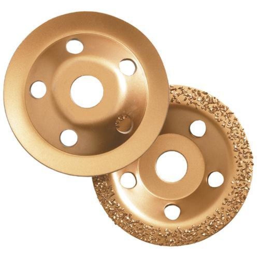 Clarke Clarke CHT589 115mm Carbide Grinding Discs 2 piece set - Image 1