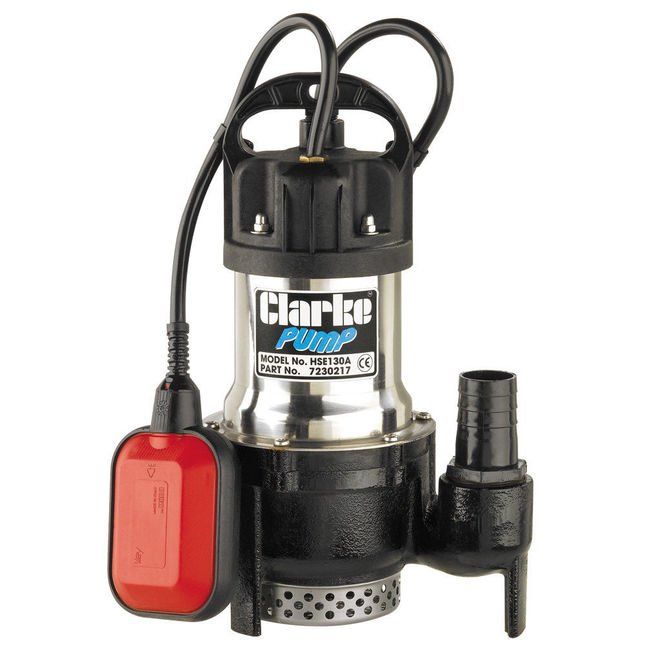 Clarke 7230217 Hse130A 1 H/Duty Submersible Pump (240V) - Image 1