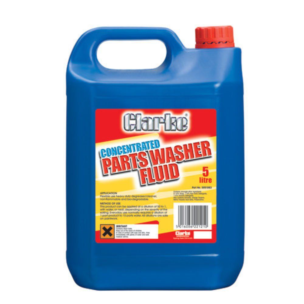 Clarke 5 Litre Parts Washer Fluid - Concentrated - Image 1