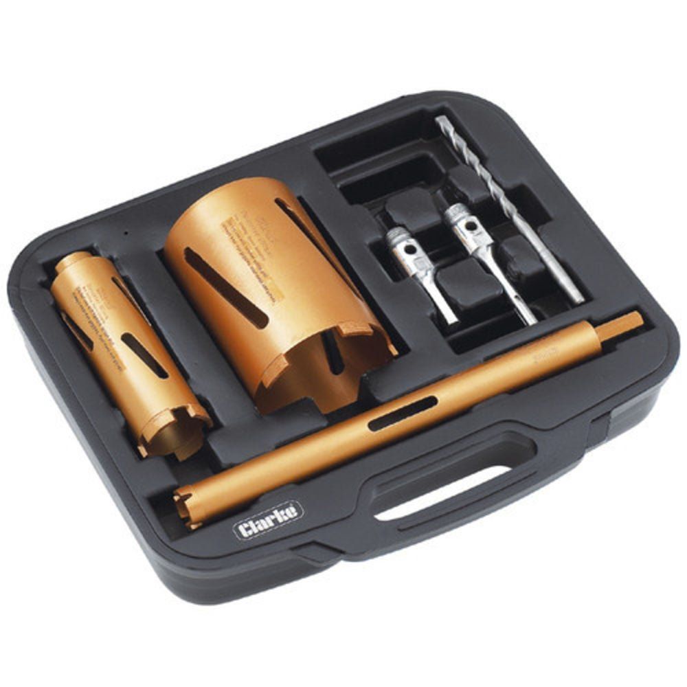 Clarke Clarke CHT599 6 Piece Diamond Core Drill Bit Set - Image 1