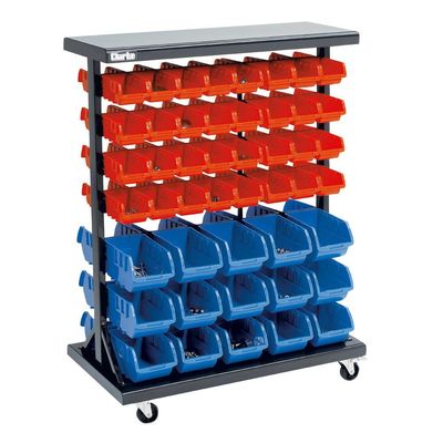 Clarke Clarke CSR94 Mobile Double Sided Storage Bin Rack