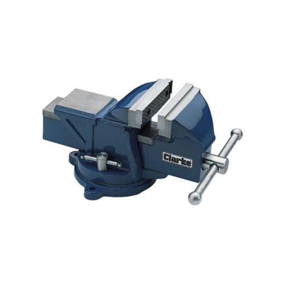 Clarke Clarke CVR100B 100mm Swivel Base Bench Vice - Image 1