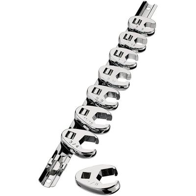 Clarke Clarke PRO195 8 Piece 3/8" Drive Imperial Crows Foot Spanner Set
