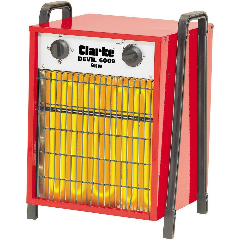 Clarke Clarke Devil 6009 9kW Industrial Electric Fan Heater (400V) - Image 1