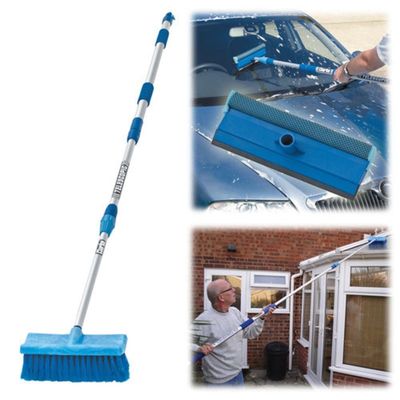 Clarke Clarke CHT631 Telescopic Wash Brush and Squeegee