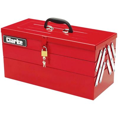 Clarke Clarke CHT641 199 piece DIY Tool Kit with Cantilever Tool Box