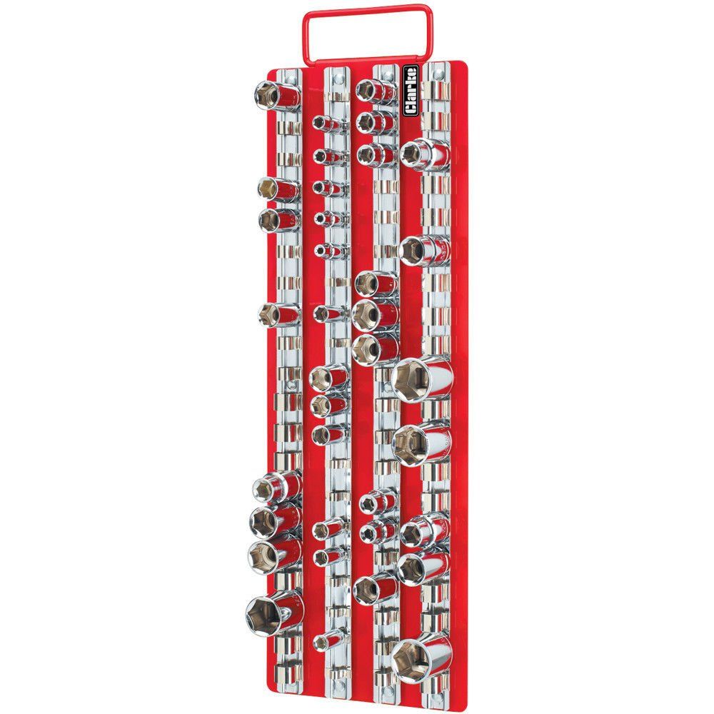 Clarke Clarke CHT645 80 Piece Socket Rail Tray - Image 1