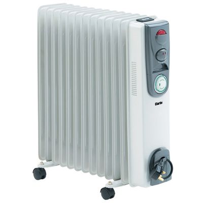 Clarke Clarke OFR 13/250 2.5kW Oil Filled Radiator With Timer