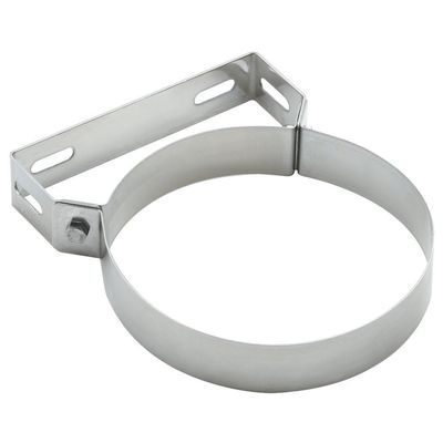 Clarke 6" Stainless Steel Wall Band