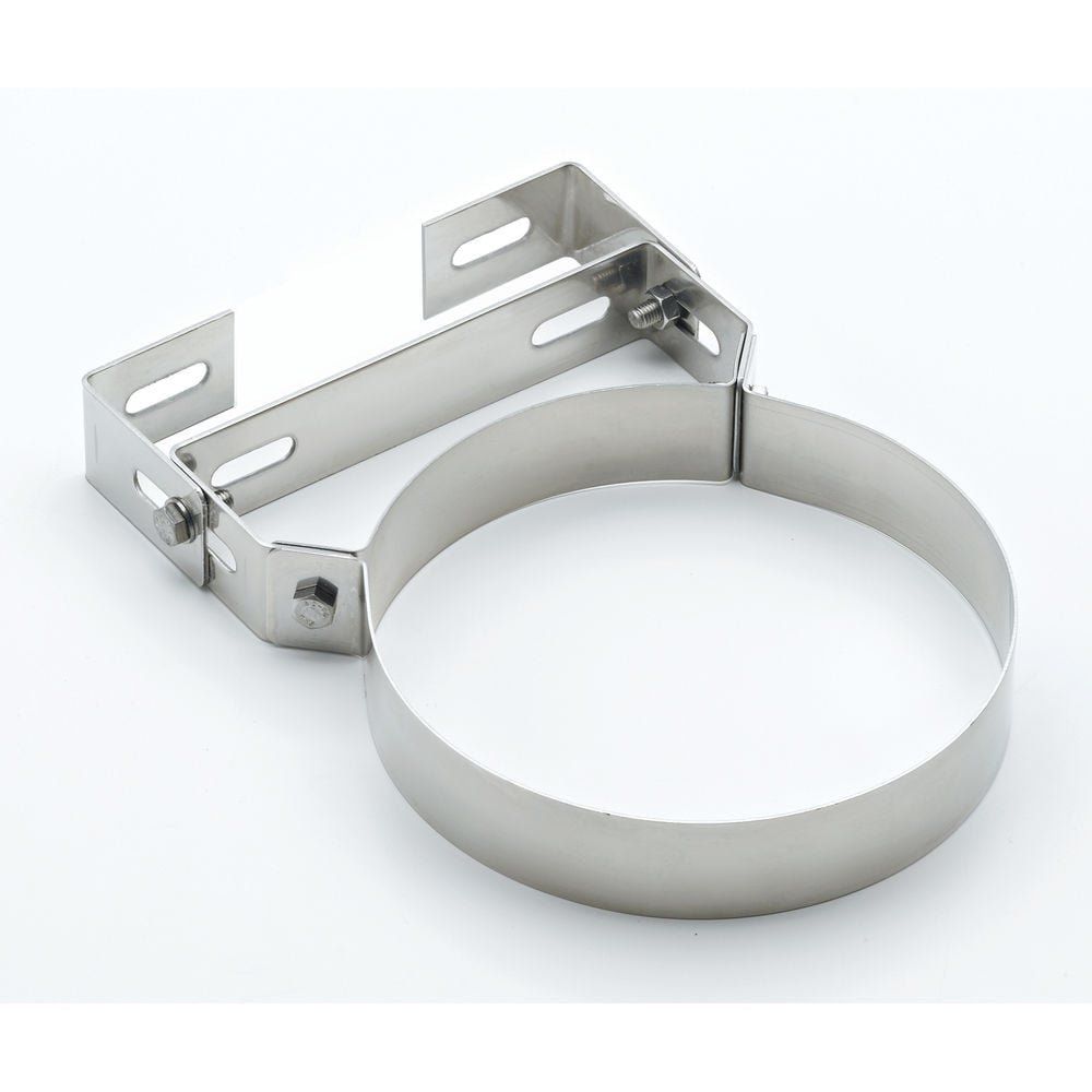 Clarke 6" Stainless Steel Wall Bracket 50-100mm Adjustable - Image 1