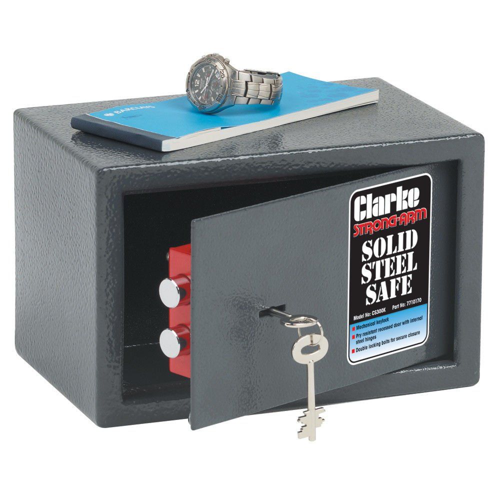 Clarke Clarke CS300K Small Key Operated Safe - Image 1
