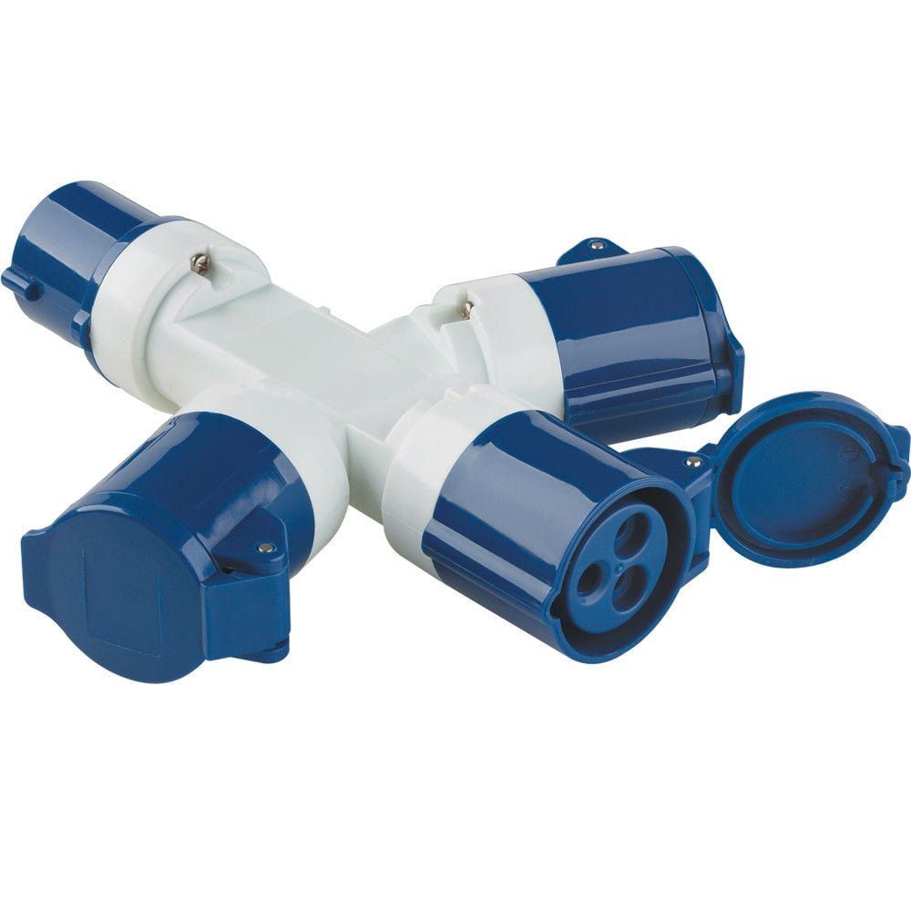 Clarke Clarke GAP2 3-Way Generator Adaptor Plug - Image 1