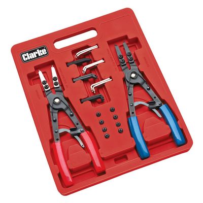 Clarke Clarke CHT686 10" (254mm) Circlip Plier Set