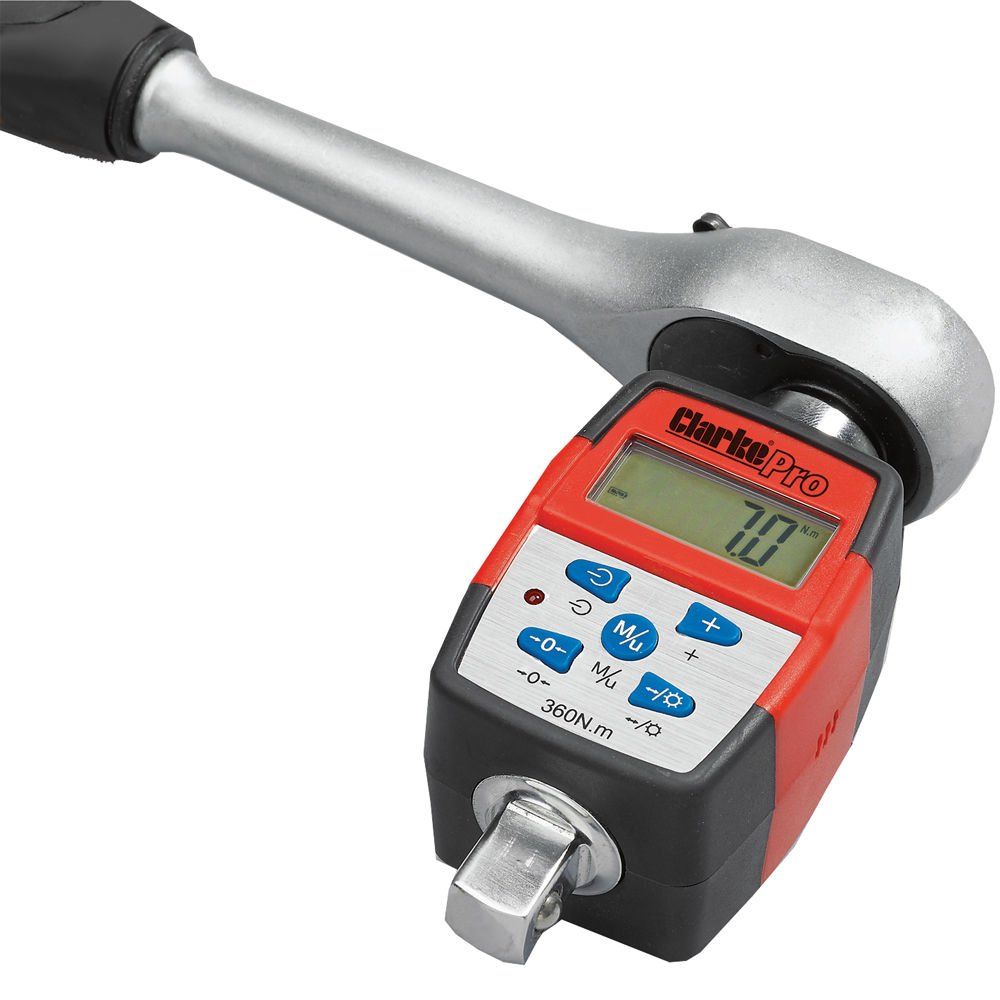 Clarke Clarke PRO238 ½" Drive Digital Torque Adaptor - Image 1