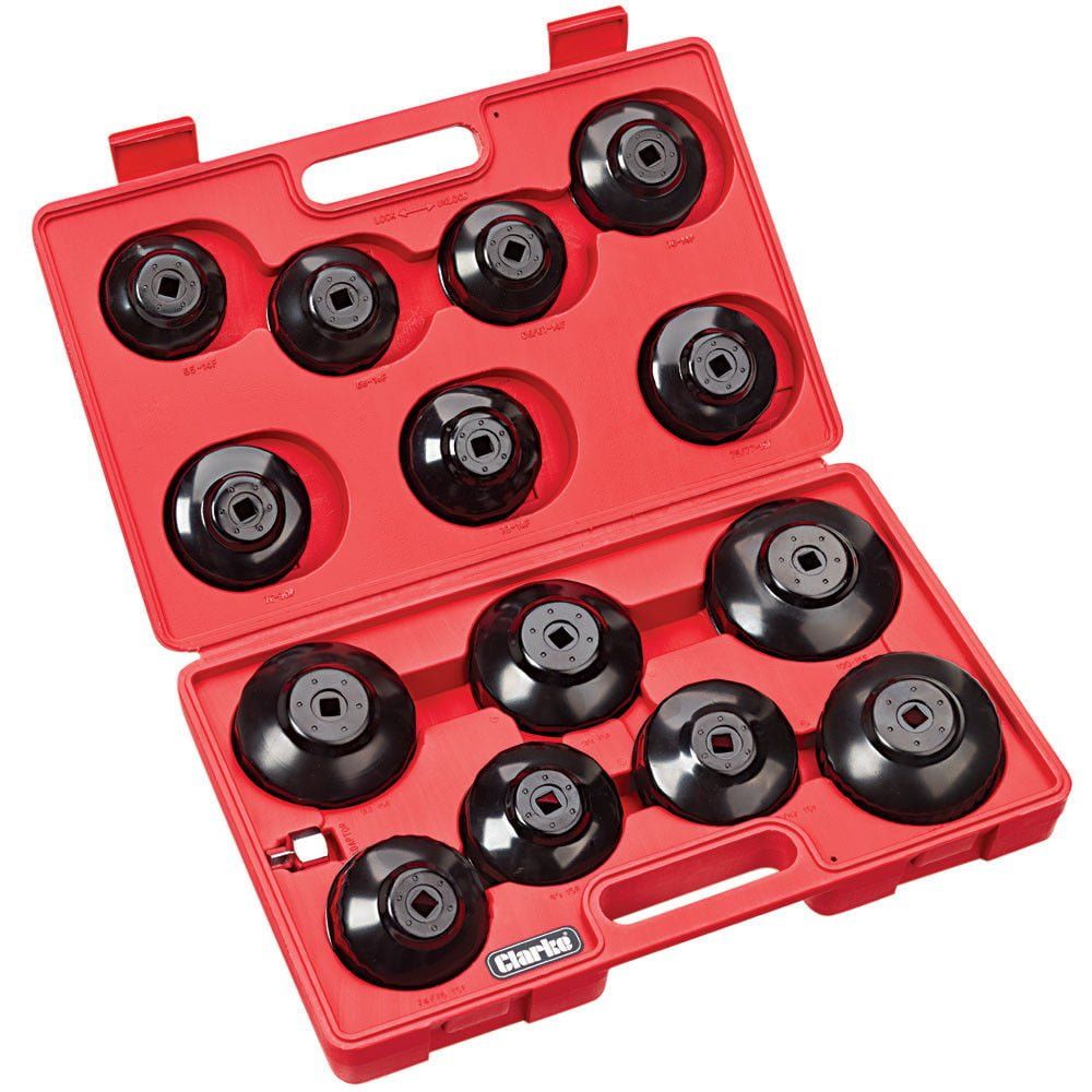 Clarke Clarke CHT695 Oil Filter Cap Wrench Set - Image 1