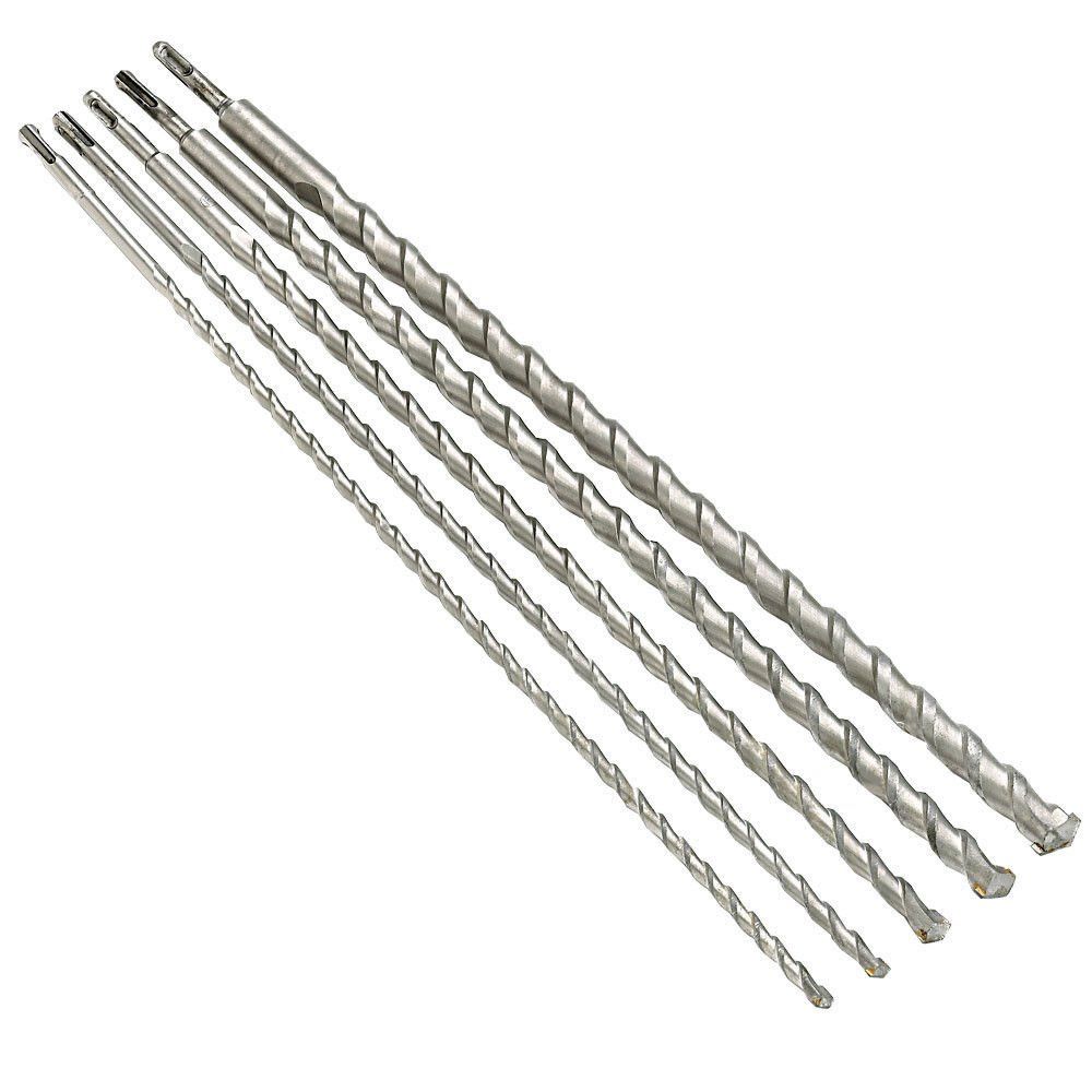 Clarke Clarke CHT705 5 Piece 600mm SDS+ Drill Bit Set - Image 1