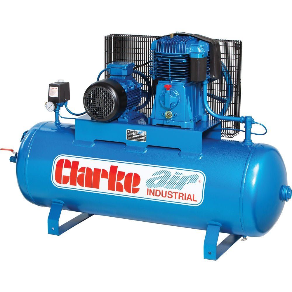 Clarke Clarke SE25C200 (WIS) 23cfm 200 Litre 5.5HP Air Compressor (400V) - Image 1