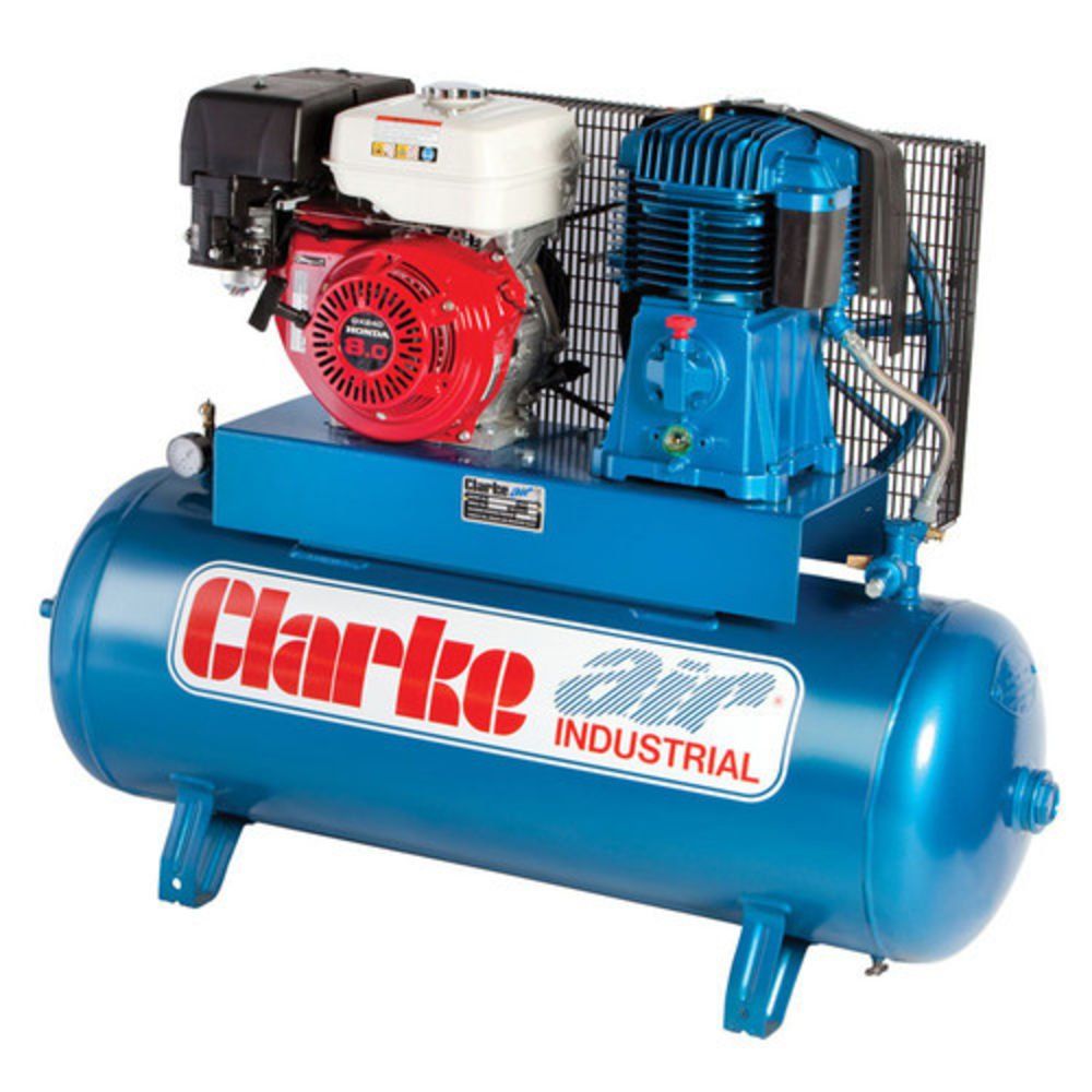 Clarke Clarke SP27C150 25cfm 150 Litre 8HP Petrol Air Compressor - Image 1