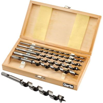 Clarke 1801361 Cht361 6 Piece Auger Bit Set