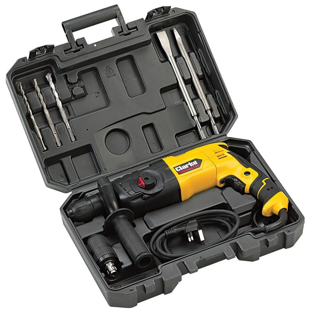 Clarke 6480215 Con720Rhd Lightweight 400W Sds+ Rotary Hammer Drill - Image 1