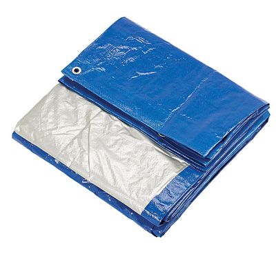 Clarke Clarke TRP16/20B Blue & Silver Polyethylene Tarpaulin (16x20ft / 4.8x6m)