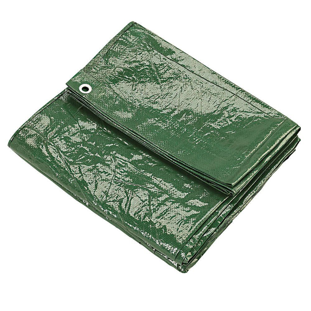 Clarke Clarke TRP10/12GB Green Polyethylene Tarpaulin (10x12ft / 3x3.6m) - Image 1