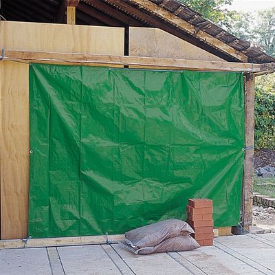 Clarke Clarke TRP20/40GB Green Polyethylene Tarpaulin (20x40ft / 6x12m)